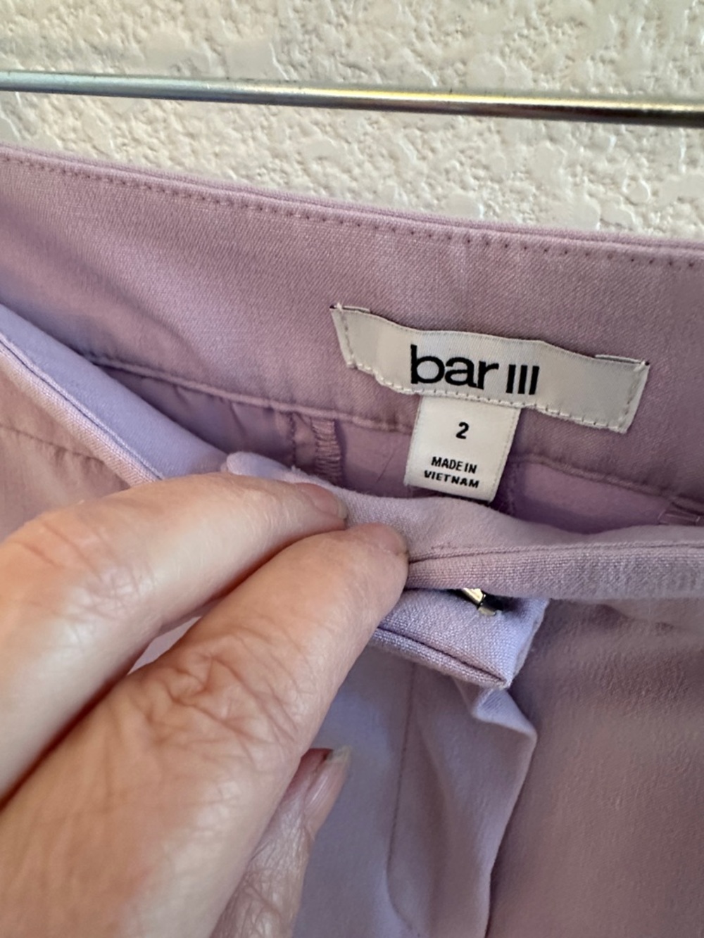 Bar III Lilac Women's Dress Pants - Picture 3 of 10